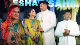 SAHIL🫶ISHA ENGAGEMENT CERMONY CINEMATIC VIDEO 2025 NAVGHAR HITENMALIVLOGS #cinematic #viralvideo