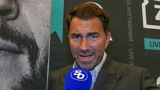 EDDIE HEARN ADMITS, 'FURY VS JOSHUA BROADCASTING RIGHTS AN ISSUE; out of our hands'