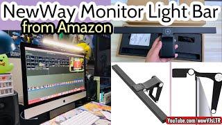 Amazon USB Powered Screen Bar LED Task Lamp | NewWay Monitor Light Bar for iMac, MacBook, Laptop/PC