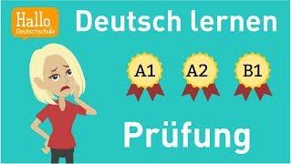 Deutschprüfung / Welches Deutschniveau hast du? Wie gut kannst du Deutsch? A1, A2 oder B1?