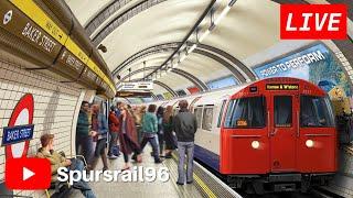 Train Sim World 3 PS5 LIVE: London Underground Bakerloo Line ! 