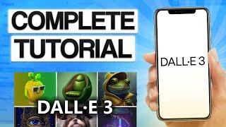 How To Use DALL.E 3 2024 (DALL.E 3 Tutorial For Beginners)