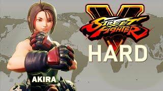 Street Fighter V - Akira Arcade Mode (HARD)