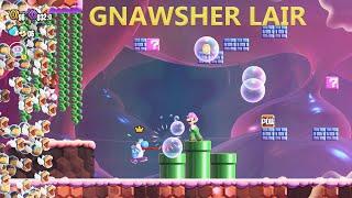 Super Mario Bros. WONDER - Gnawsher Lair | 2 players | 2024