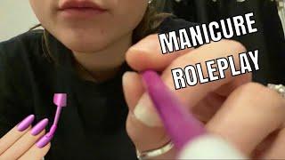 ASMR Giving you a manicure