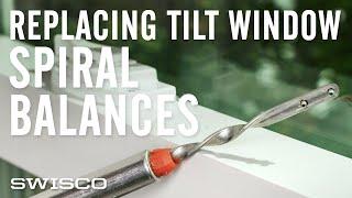 How To Replace a Spiral Balance In a Tilt Window