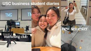 USC day in my life ‍ studying marketing, healthy habits, business student diaries