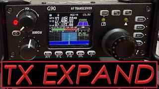 XIEGU G90 ESPANDERE LA TRASMISSIONE SU TUTTE LE FREQUENZE (mars mod).