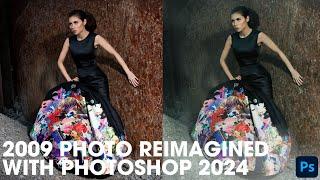 Reviving a Classic: Transforming a 2009 Photo with Photoshop 2024's Cutting-Edge Features