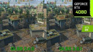 Dying Light 2 | 1440p DLSS 2.4.0 vs DLSS 2.5.1 Image Quality Comparison | RTX 4080 | i7 10700F