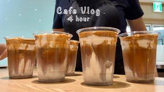 4-Hour Binge-Watch of a Cafe Vlog famous for Cream Latte