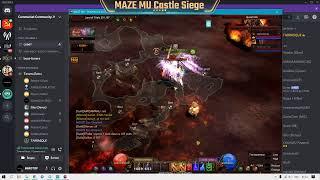 MU Online Castle Siege on MazeMU (with no comments)