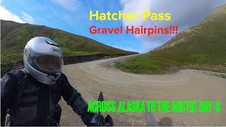 Hatcher Pass, Alaska, By Motorcycle