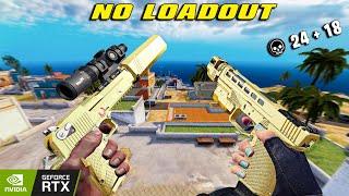 2 Match No loadout + deagle 24 + 18 kill Shutter island Blood strike max graphic rtx 2060