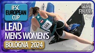 IFSC European Cup | Lead Semi Finals | Bologna | 2024