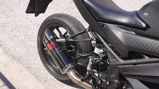 YAMAHA YZF-R3 2019 AKRAPOVIC FULL EXHAUST SYSTEM