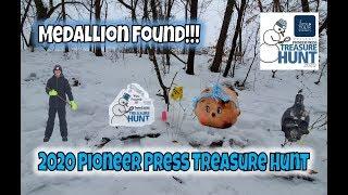 Medallion FOUND!!! 2020 Pioneer Press Treasure Hunt | StewarTV