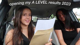 opening my a level results 2023 (results day vlog)