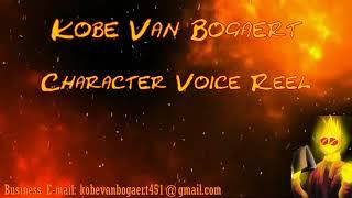 Kobe Van Bogaert Voice Acting Character Demo Reel(2021)