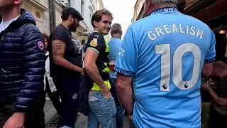 Manchester City  Fans in Bratislava 1.10.2024