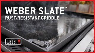 New 2024 Slate Rust-Resistant Griddle Introduction | Weber Grills