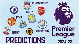 Who will WIN the PREMIER LEAGUE 24/25? TFHB Predictions!