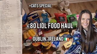  LIDL €80 Grocery Shopping in Dublin, Ireland. #food #groceryhaul #lidl