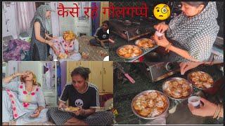 Look, Anjali made Golgappa today, how was everyone's face #new #funny #smile #food #foodie #respe...