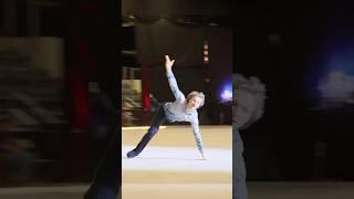 World Champion Ilia Malinin performs his short program to 'RUNNING' by NF (full video linked below)