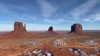 【Arizona】West Mitten Butte, East Mitten Butte & Merrick Butte @ Monument Valley ③ on February 2023