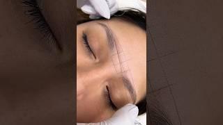 eyebrow mapping microblading tutorial