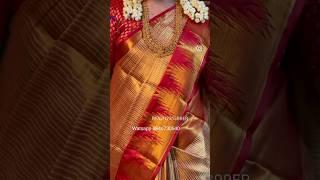 Just Rs.1399  Bridal Kanchipuram semi silk full zari saree #shorts #kanchipuramsilksaree