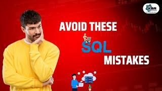 Avoid These SQL Mistakes! | Why Data Science with Generative AI is About to Change Forever