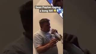   NFL Head Football Coach of the Broncos Sean Payton hitting a bong smoking marijuana!