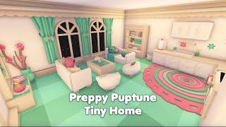 PREPPY Puptune Tiny home Speed build in Adopt me!