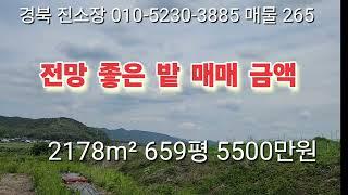 매물 265#경북 진소장 의성 부동산 #군위 부동산 #안동 부동산 #경북 부동산 #의성 토지 매매 #군위땅 매매 #과수원 매매 #촌집 매매 #임야 매매 #안동 땅 매매 #진소장