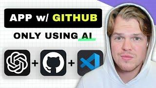 Build an app connected to GitHub using AI in 32 min (Cursor AI, VS Code, ChatGPT, Firebase)