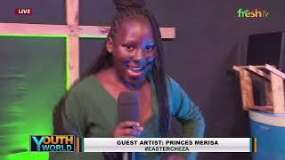 Princess Melissa performing on Fresh tv. #Easter_Cheza