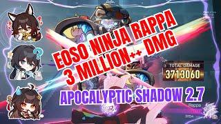 NINJA RAPPA ERA COMPLETELY DESTROY THE BANACADEMIC  | HONKAI STAR RAIL | APOCALYPTIC SHADOW 2.7