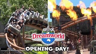 NEW! Dreamworld's NEW Land is OPEN! Rivertown Opening Ceremony, Rides & MORE!