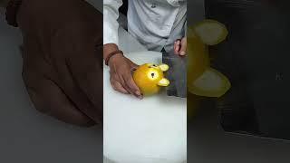 How To Make Taddy Bear  With Orange  #carvingart #creative #fruitcutting #carving