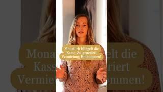 Monatlich klingelt die Kasse: So generiert Vermietung Einkommen! #Vermietung #PassivesEinkommen