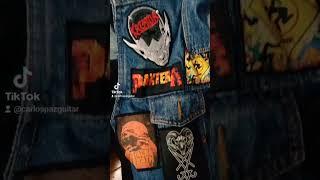 Battle Vest in Progress... #battlevest #battlevestpatch  #metalhead #metalhead  #thrasher