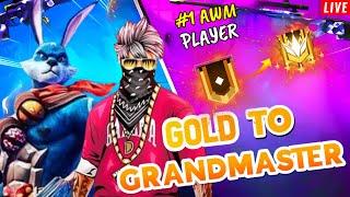 [Live] Solo rank push tips and tricks Road to grandmaster - Free Fire#freefire#freefireindia#live