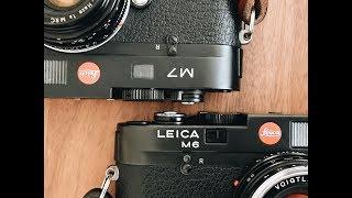 Camera Comparison - Leica M6 vs M7