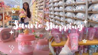 Sanrio Shopping!  Shopping at MINISO+DAISO+TOKYOCENTRAL for SANRIO items and other Japanese items!