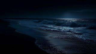 Sleep Instantly Within 3 Minutes with Ocean sounds at night ︎ Insomnia Healing. Stress Relief Music