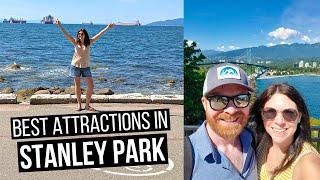 18 STANLEY PARK Attractions you CAN'T Miss! | Best Stanley Park Attractions, Vancouver BC