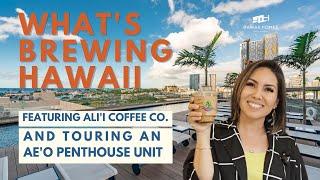 Hawaii Homes presents: What's Brewing Hawai'i- Kakaako condo Penthouse tour in Aeo