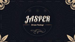 Jasper, Gold Twitch Overlay : Intricate Stream Package